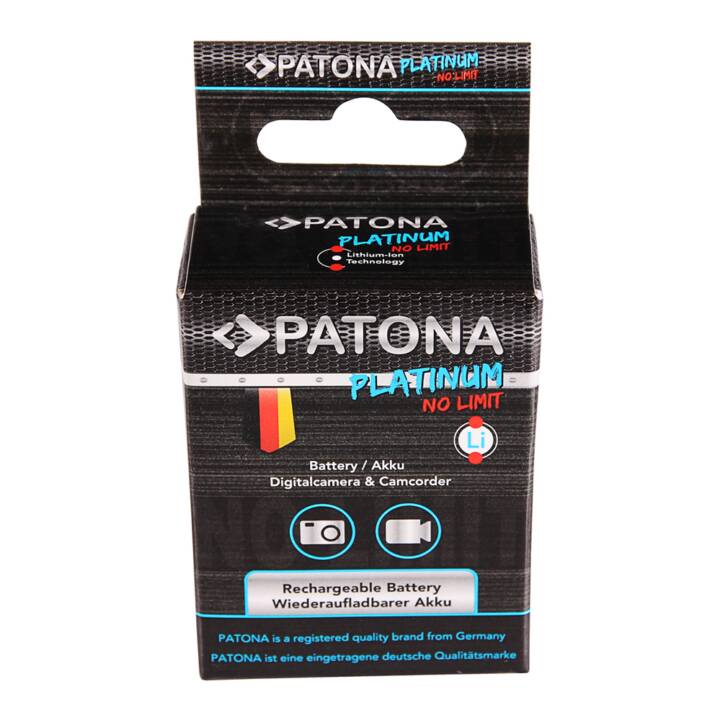 PATONA Fujifilm NP-W126S Accumulatore per camere (Agli ioni di litio, 1140 mAh)