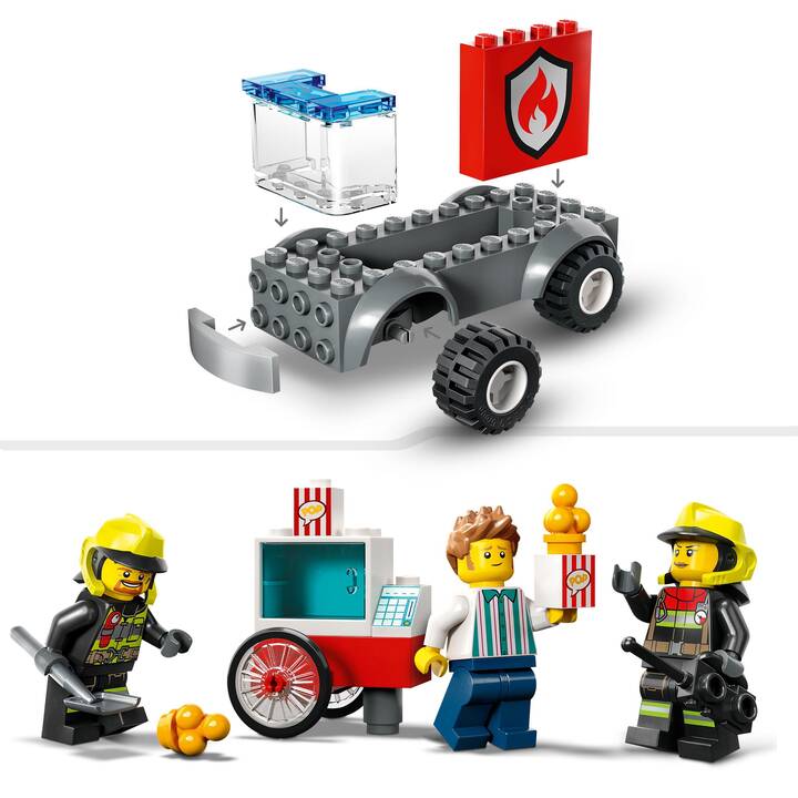 LEGO City Feuerwehrstation und Löschauto (60375)