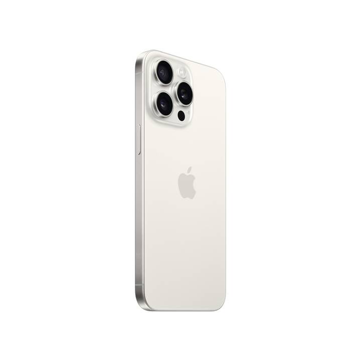 APPLE iPhone 15 Pro Max (512 GB, Titan Weiss, 6.7", 48 MP, 5G)