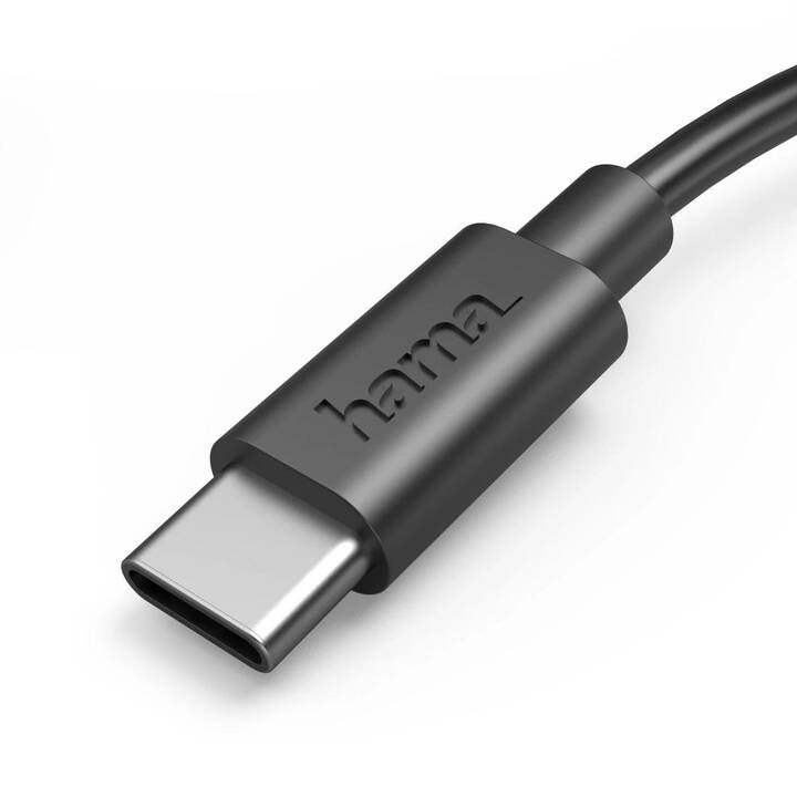 HAMA Câble (USB A, USB de type C, 0.5 m)