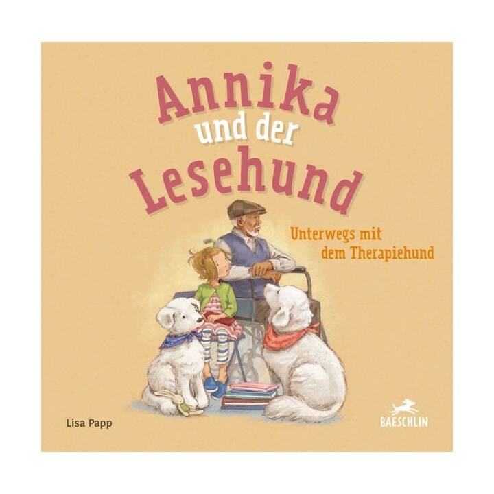 Annika und der Lesehund unterwegs mit dem Therapiehund
