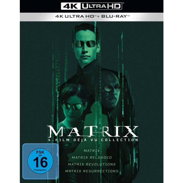 Matrix - 4-Film Déjà Vu Collection  (EN, DE)