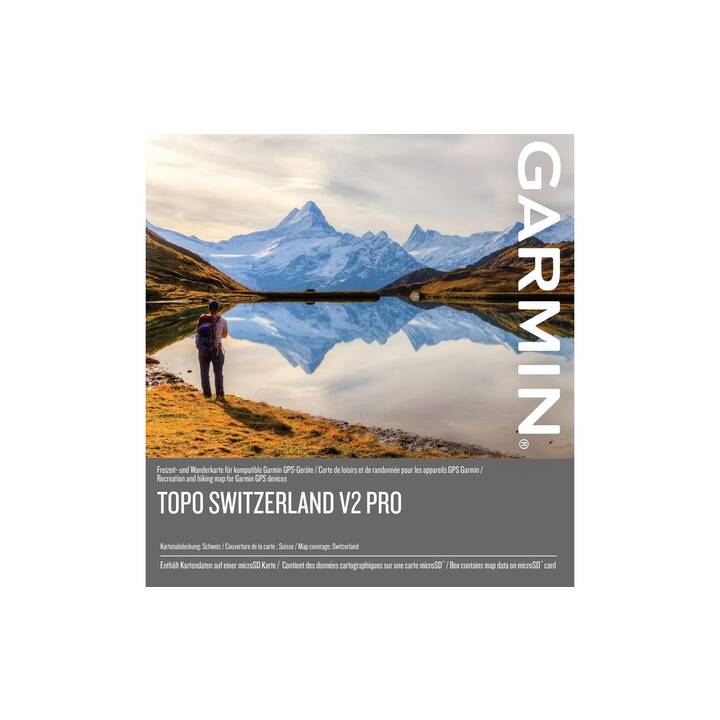 GARMIN Topo V2 Pro Schweiz - Download Voucher Kartenmaterial