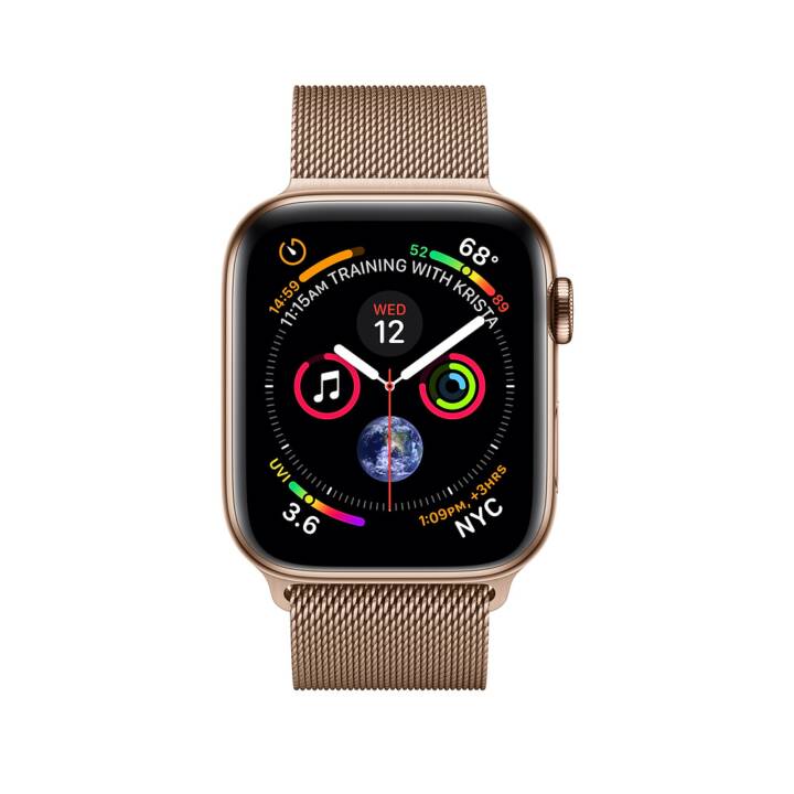 APPLE Watch Series 4 GPS + Cellular 44 mm Milanaise - Interdiscount