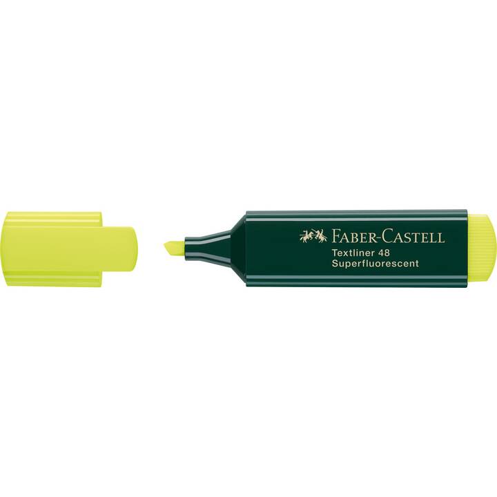 FABER-CASTELL Evidenziatore Textliner 48 (Giallo, 1 pezzo)