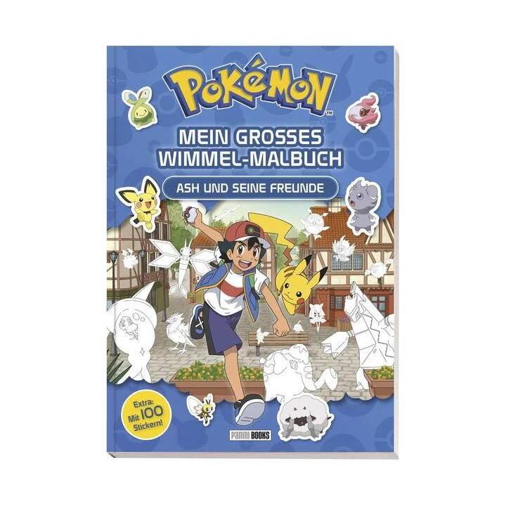 Pokémon: Mein grosses Wimmel-Malbuch