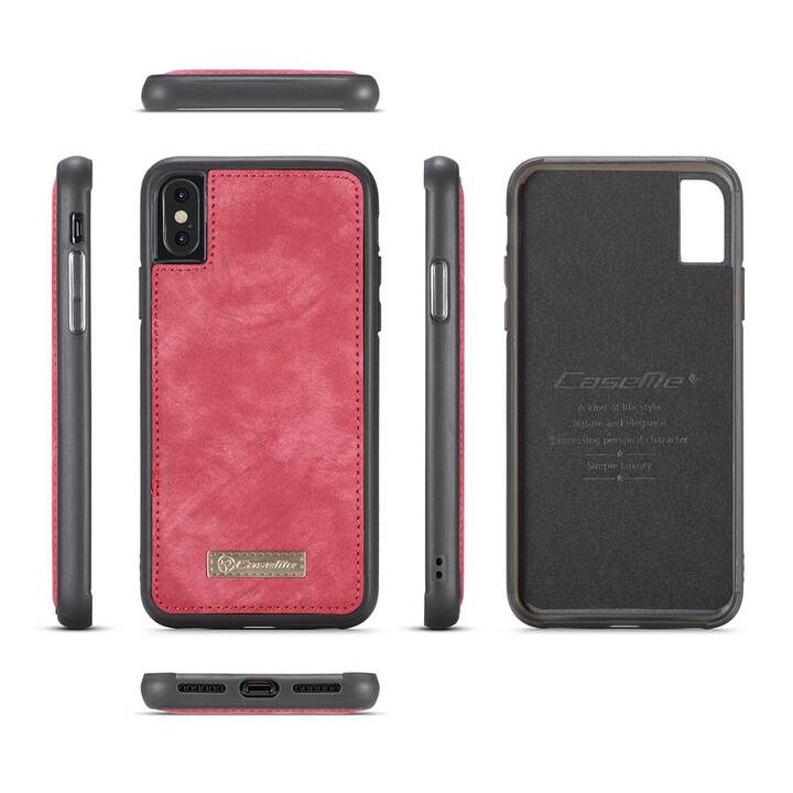 EG Flipcover (iPhone X, iPhone XS, Rosso)