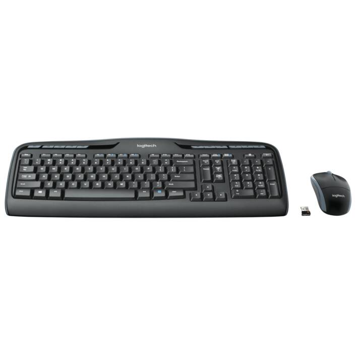 LOGITECH LGT-MK330-US (USB, Inghilterra, Senza fili)