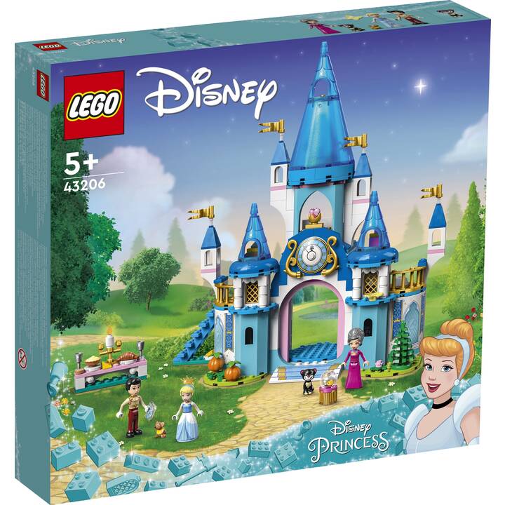 LEGO Disney Il castello di Cenerentola e del Principe azzurro (43206)