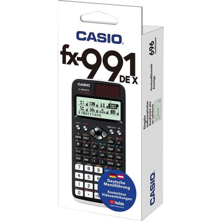 Taschenrechner Casio Fx 991dex CASIO FX-991DEX Wissenschaftliche Rechner - Interdiscount