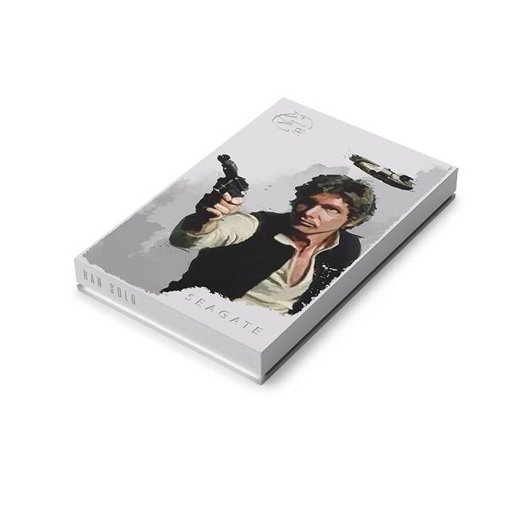 SEAGATE FireCuda Han Solo Special Edition (USB, 2000 GB, Mehrfarbig)