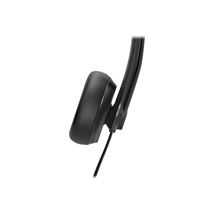 YEALINK Casque micro de bureau UH34 (On-Ear, Câble, Noir)