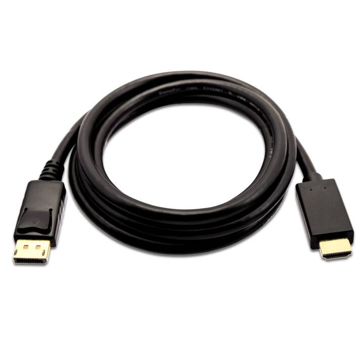 VIDEOSEVEN Cavo USB (HDMI, DisplayPort, 2 m)