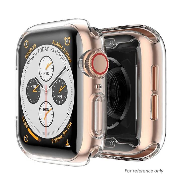 omitium per Apple Watch Serie 4/5 40mm Case, Custodia Protezione Schermo Apple  Watch Serie 4/5 40mm PC Cover [Copertura Completa] Pellicola Vetro iwatch  Serie 4/Serie 5 40mm Case, Nero