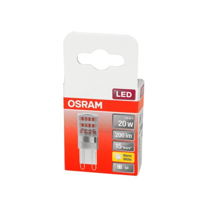 OSRAM Lampadina LED ST PIN 20 CL (G9, 1.9 W)