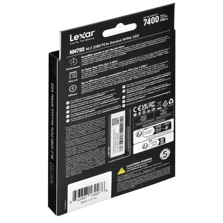 LEXAR MEDIA NM790 (PCI Express, 512 GB)