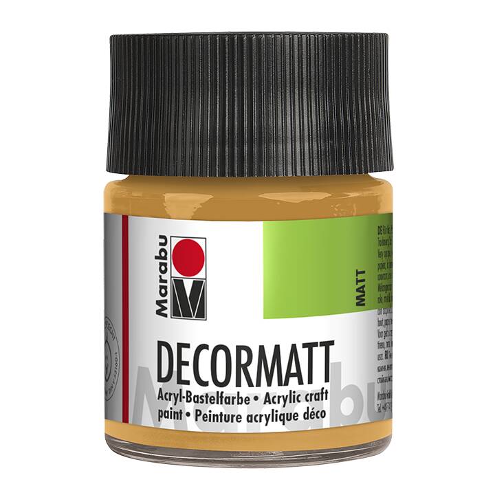 MARABU Couleur acrylique Decormatt (50 ml, Doré)