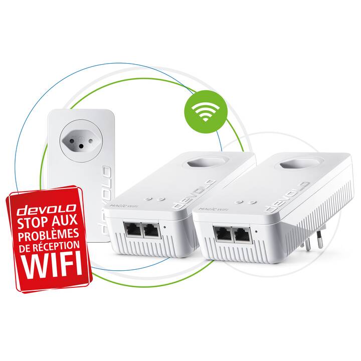 dLAN 550 WiFi Networkkit CH (Devolo) - Powerline Adapter