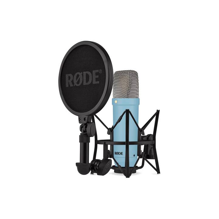 RØDE NT1 Signature Microfono da mano (Nero, Blu)