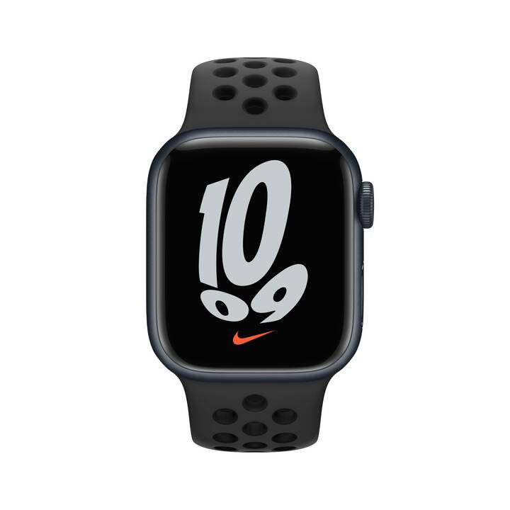 APPLE Watch Nike Series 7 GPS (41 mm, Aluminium)