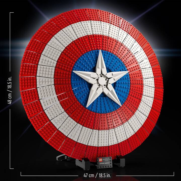 LEGO Marvel Super Heroes Le bouclier de Captain America (76262)