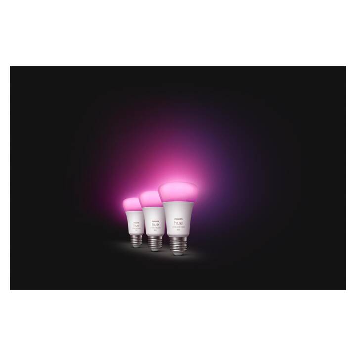 PHILIPS HUE Ampoule LED White & Color Ambiance (E27, Bluetooth, 6.5 W)