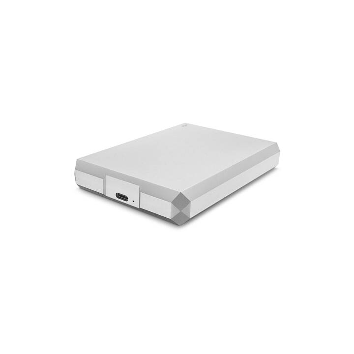 LACIE Mobile Drive (USB Typ-C, 5 TB, Silber)