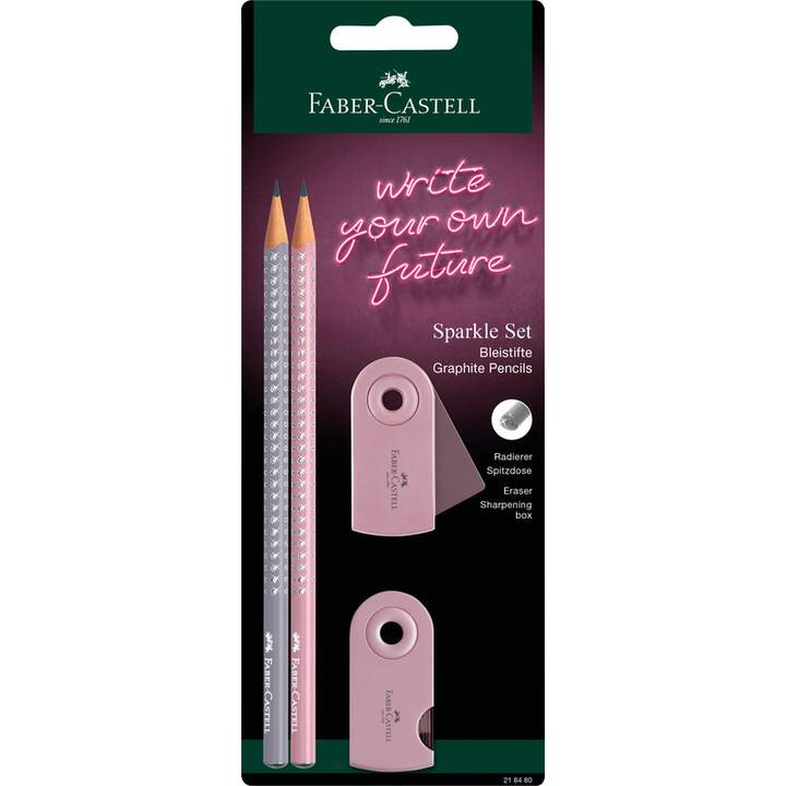 FABER-CASTELL Crayon Sparkle Rose Shadow (B)