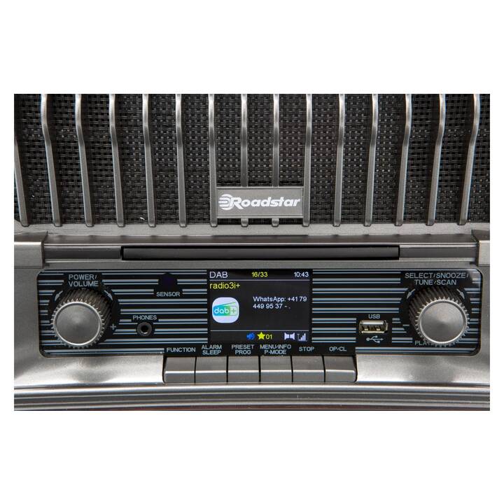 ROADSTAR  HRA-270  Digitalradio (Braun)