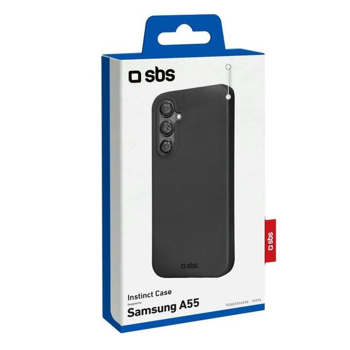 SBS Backcover Instinct (Galaxy A55, Nero)
