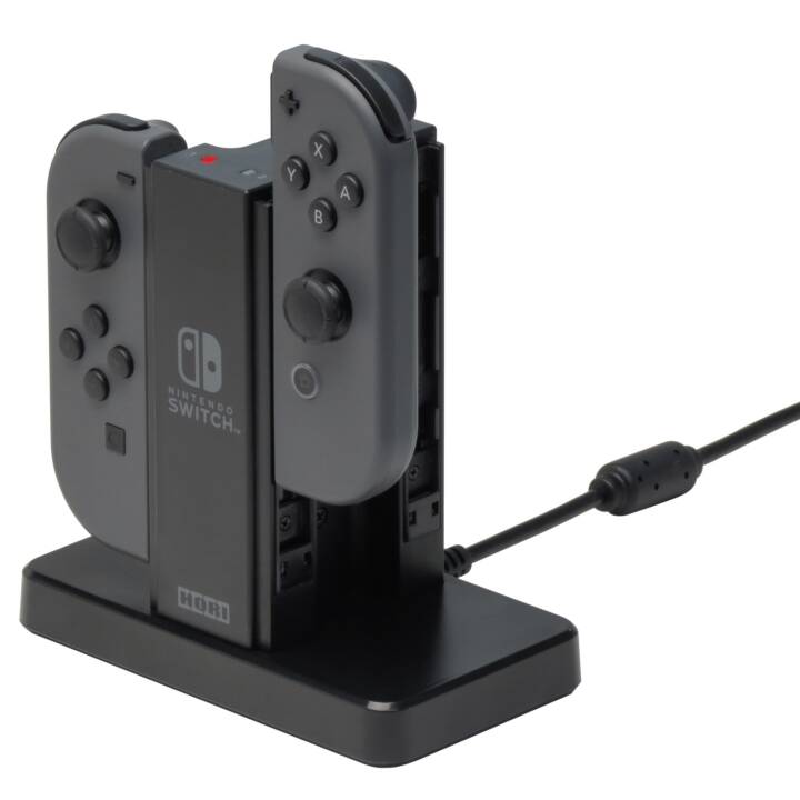 HORI Joy-Con Base de recharge (Nintendo Switch, Noir)