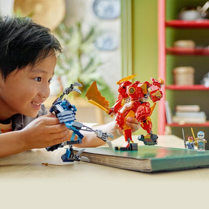 LEGO Ninjago Le robot élémentaire du feu de Kai (71808)