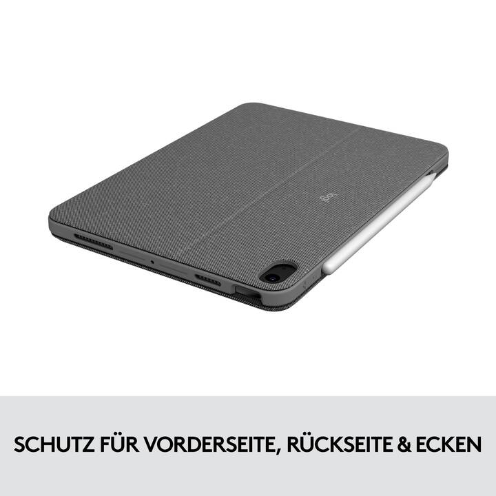 LOGITECH Combo Touch Type Cover (10.9", Graphite)