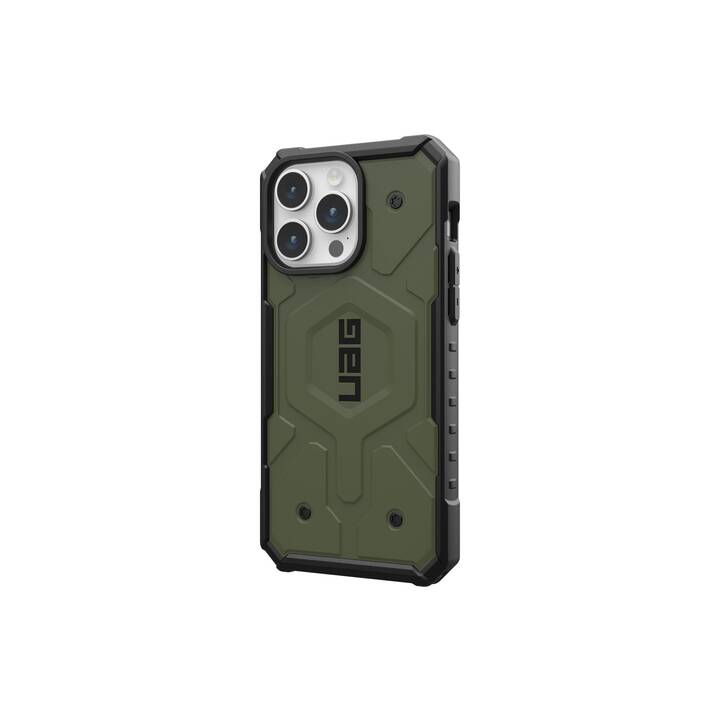 URBAN ARMOR GEAR Backcover Pathfinder (iPhone 15 Pro Max, Vert olive)