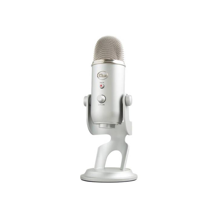 LOGITECH Yeti Tischmikrofon (Silber)