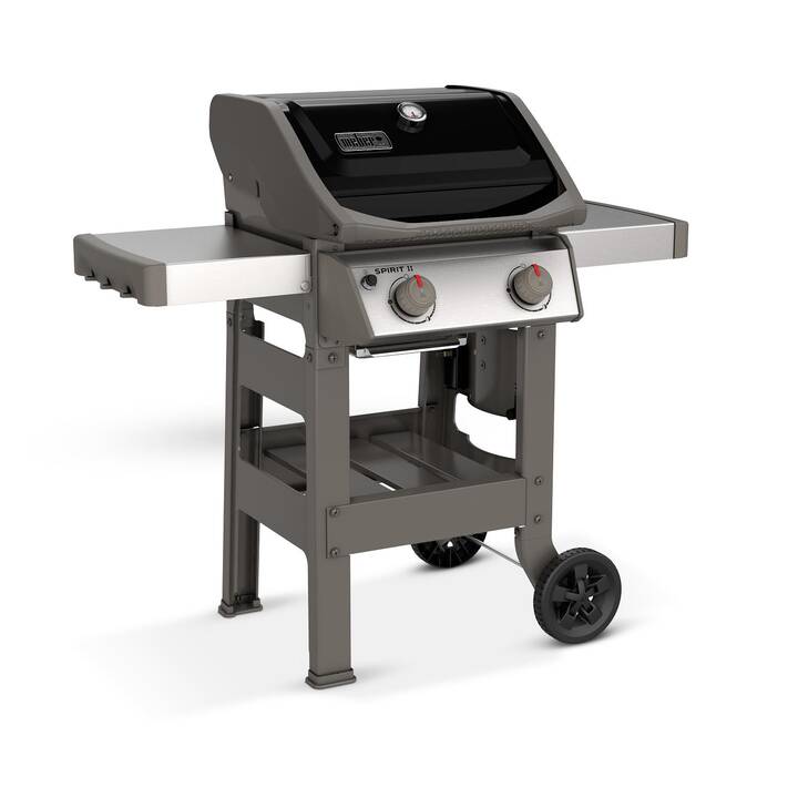 WEBER Spirit II E-210 GBS Gasgrill (Schwarz, Edelstahl)