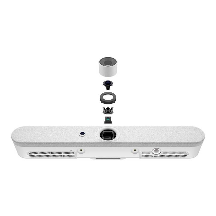 LOGITECH Caméra pour vidéoconférence (Blanc)
