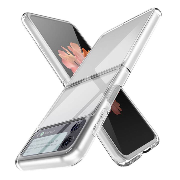 EG coque pour Samsung Galaxy Z Flip 3 6.7" (2021) - transparente