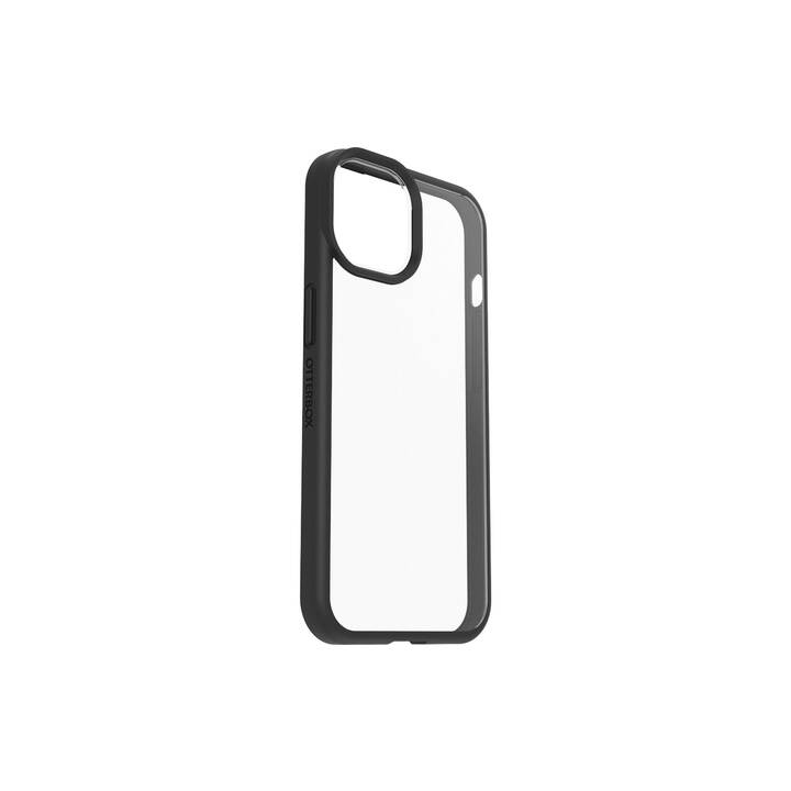 OTTERBOX Backcover React (iPhone 14, Transparente, Black)