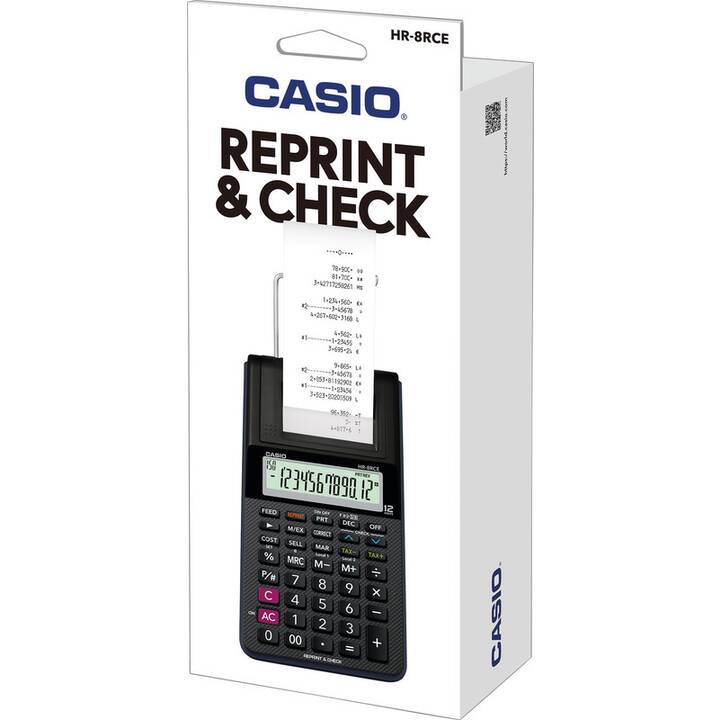 CASIO HR-8RCE Calcolatrici con stampa