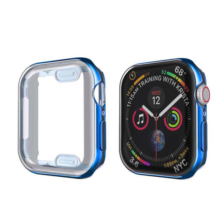 EG custodia morbida a copertura totale per Apple Watch Series456 SE 44mm -  blu - Interdiscount