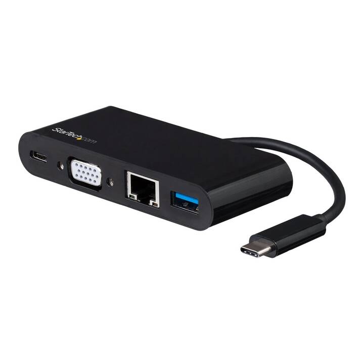 STARTECH.COM Dockingstation (VGA, RJ-45 (LAN), 3 x USB, 2 x USB 2.0, USB 3.0 Typ-C)