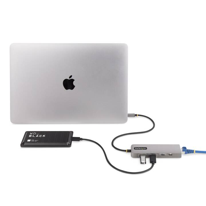 STARTECH.COM  (5 Ports, RJ-45, USB de type C, USB de type A)