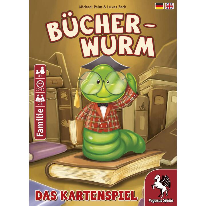 PEGASUS SPIELE Bücherwurm (DE, EN)