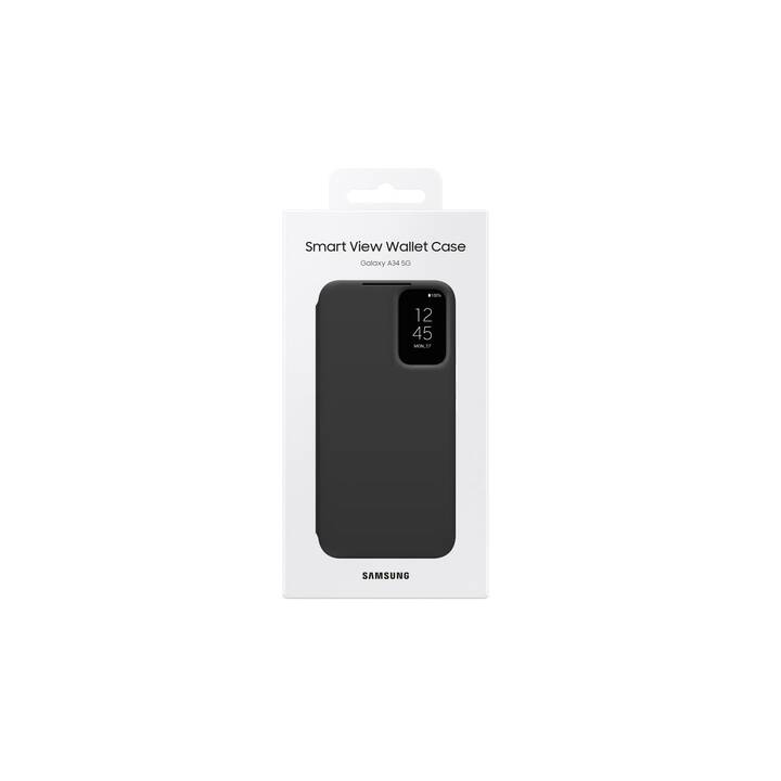 SAMSUNG Flipcover (Galaxy A34 5G, Schwarz)