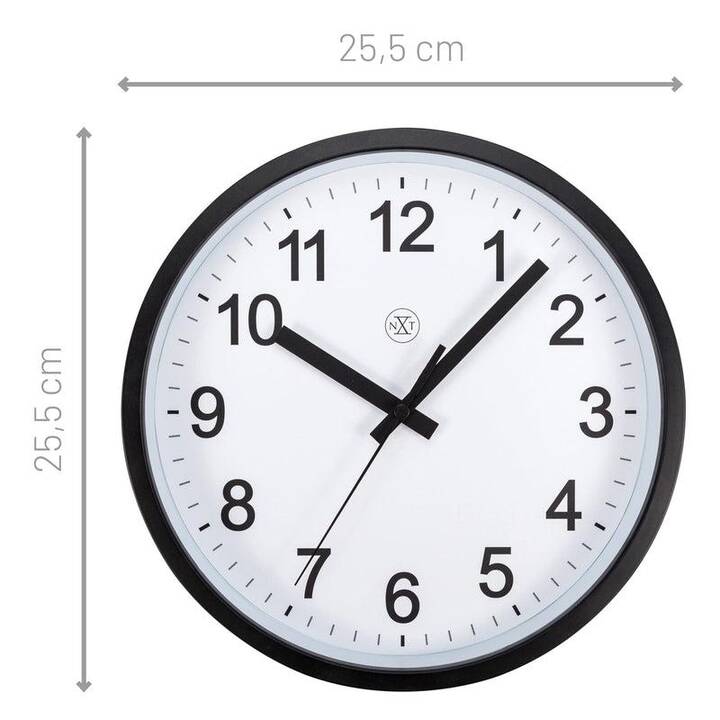 NEXTIME Robust Horloge murale (Analogique, 255 mm)