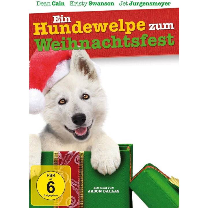 Ein Hundewelpe zum Weihnachtsfest (DE, EN)