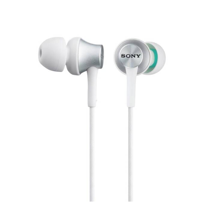 SONY MDR-EX110LP (In-Ear, Blanc)
