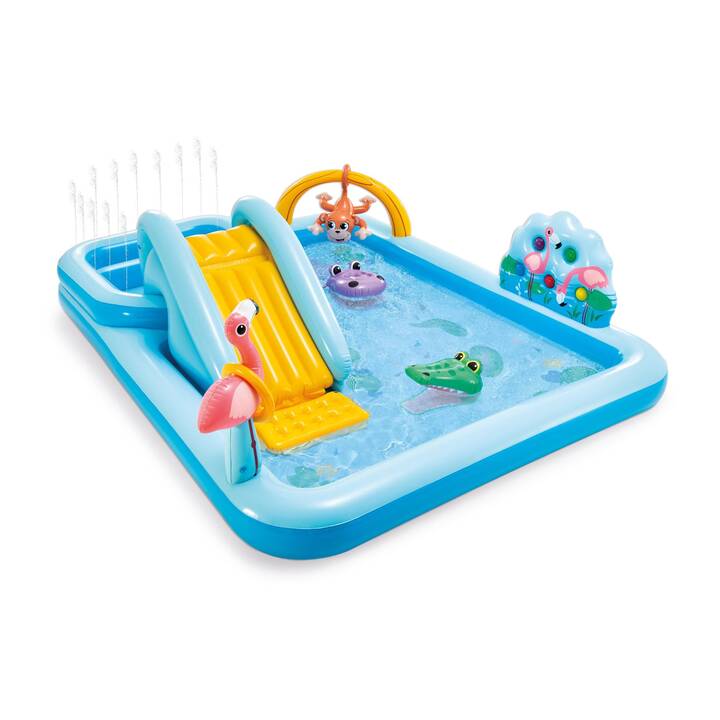 INTEX Piscinetta Jungle Adventure Play Center (493 l, 198 cm x 244 cm x 71 cm)