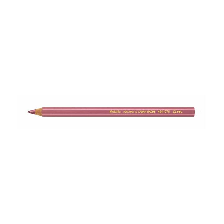 CARAN D'ACHE Crayons de couleur (Rose, 1 pièce)